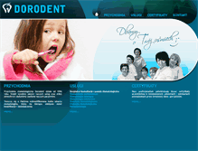 Tablet Screenshot of dorodent.pl